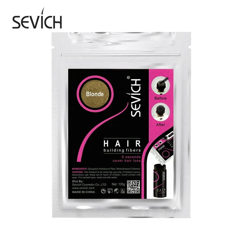 Sevich G Hair Fibers Refill Bag Colors Keratin