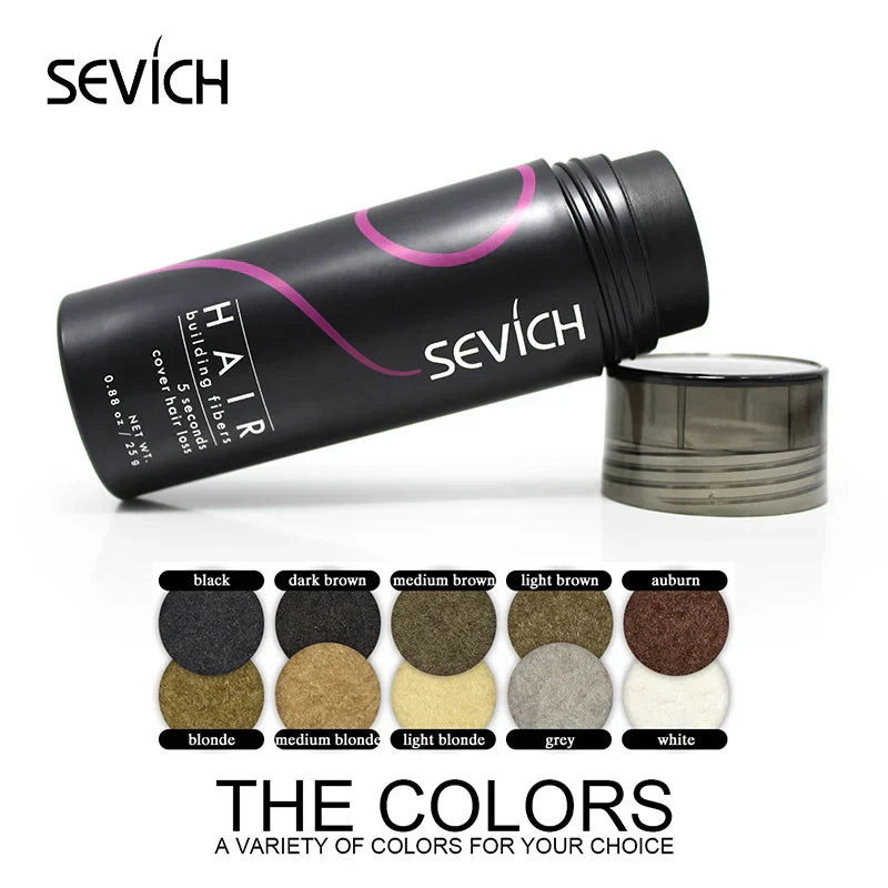 Keratin Hair Fibers Spray Colorful Powder