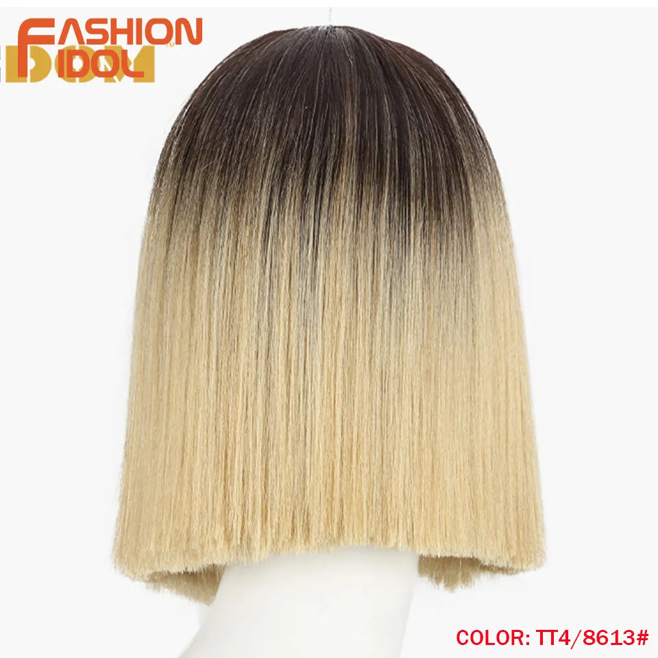 Fashion Idol Bob Wigs Straight Hair Lace Wigs