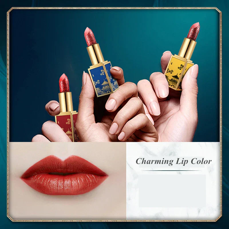 New China Style Silky Matte Lipstick Makeup