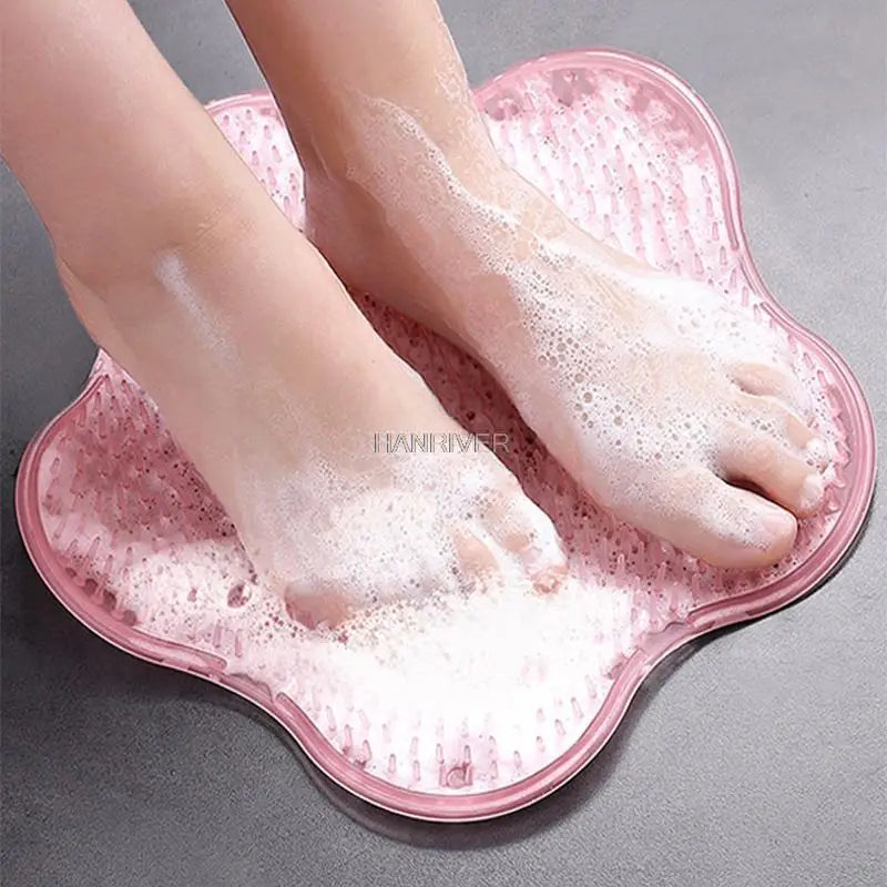 Silicone Bath Foot Massage Pad Mat Shower Back