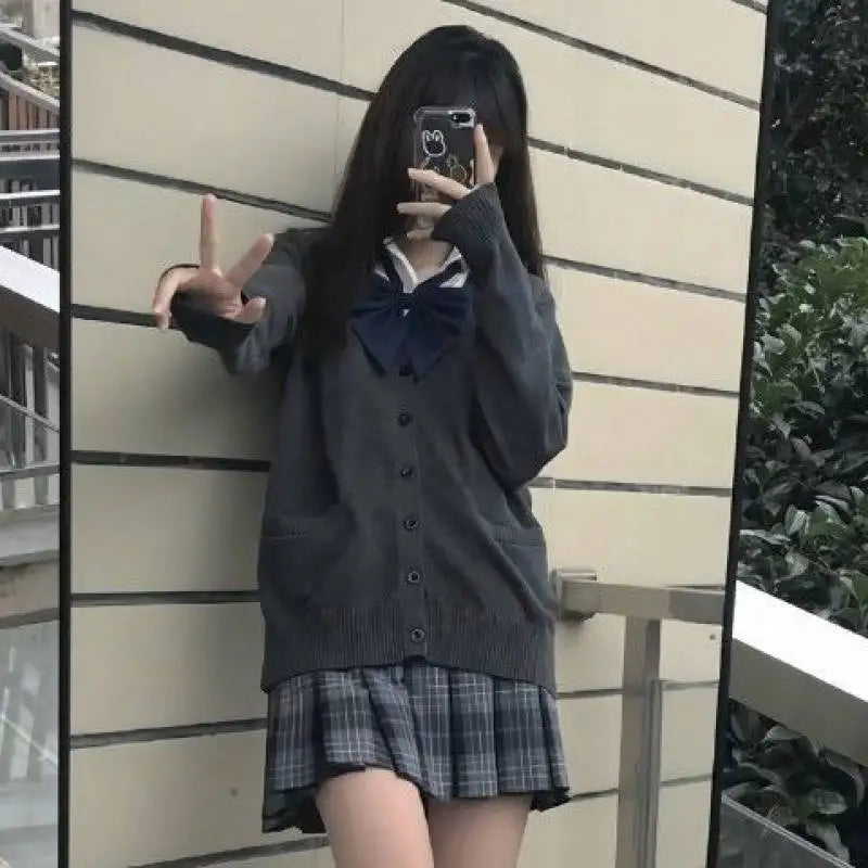 Oversized Harajuku Cardigan for Women