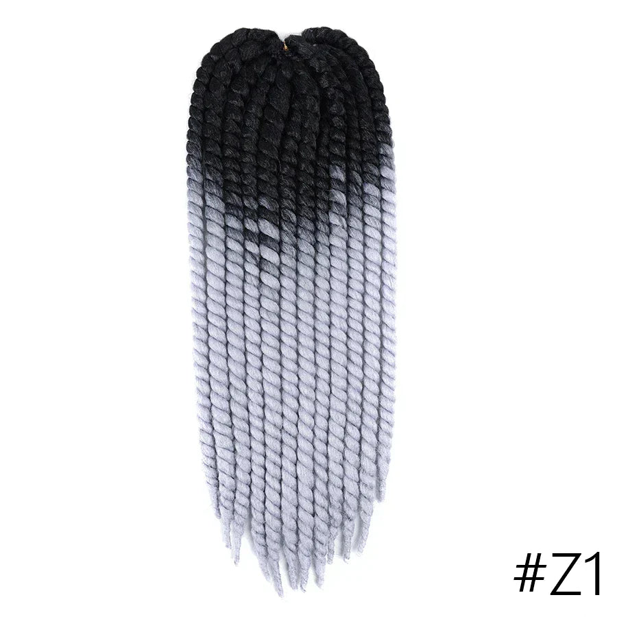 Yunrong Senegalese Twist Hair Jumbo Crochet Braids G