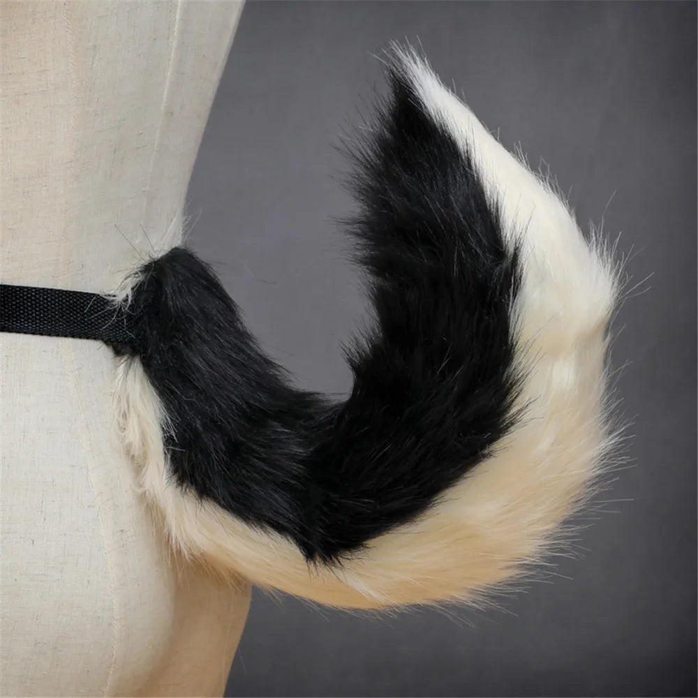 Plush Dog Cat Ears Cosplay Lolita Headband Dog