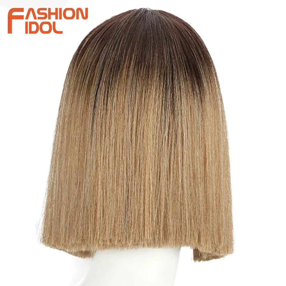 Fashion Idol Bob Wigs Straight Hair Lace Wigs
