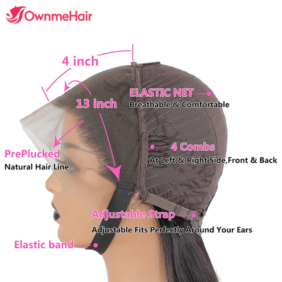 Virgin Hair Short Bob Wig X Transparent Lace