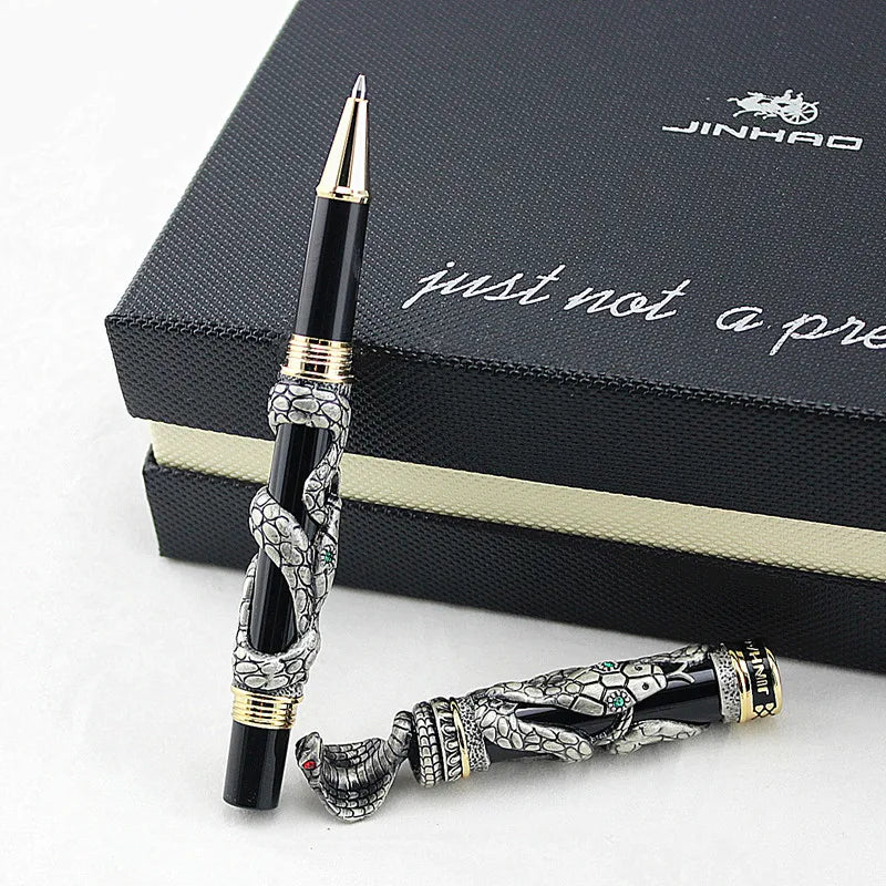 High Quality Jinhao Metal Snake Pen Luxury Calligraphy
