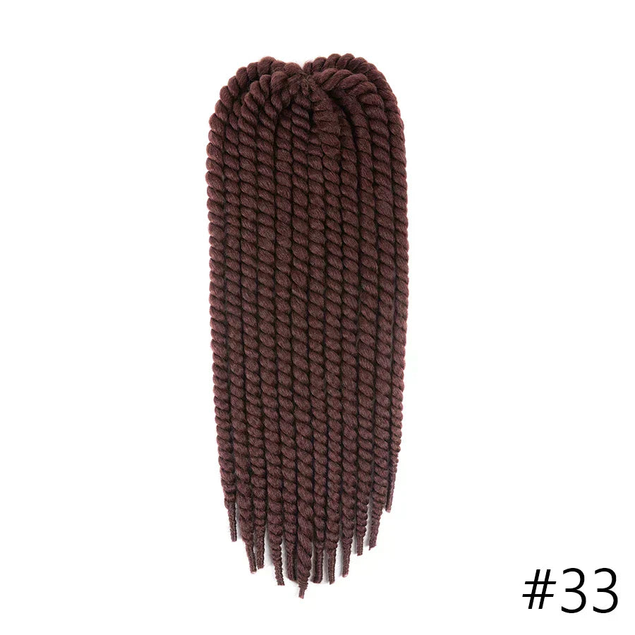Yunrong Senegalese Twist Hair Jumbo Crochet Braids G