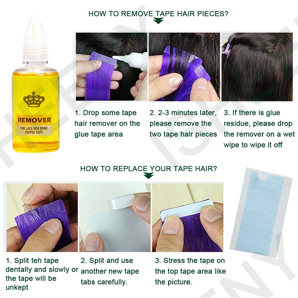 Isheeny Mini Tape Hair Extensions Machine Remy