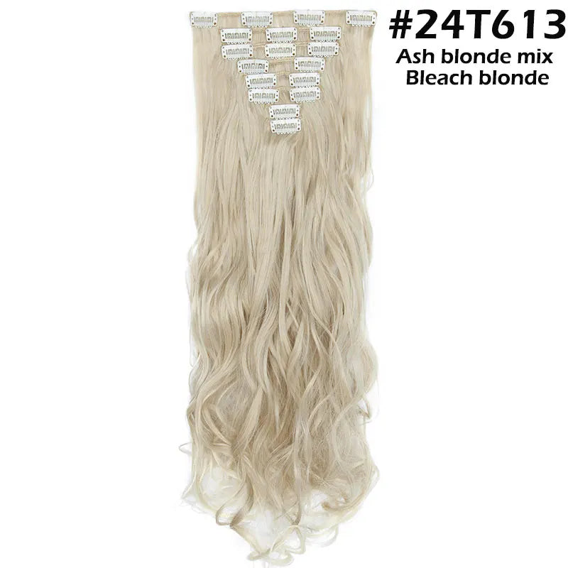 Noilite Synthetic G Pcs/Set Clip In On Hair