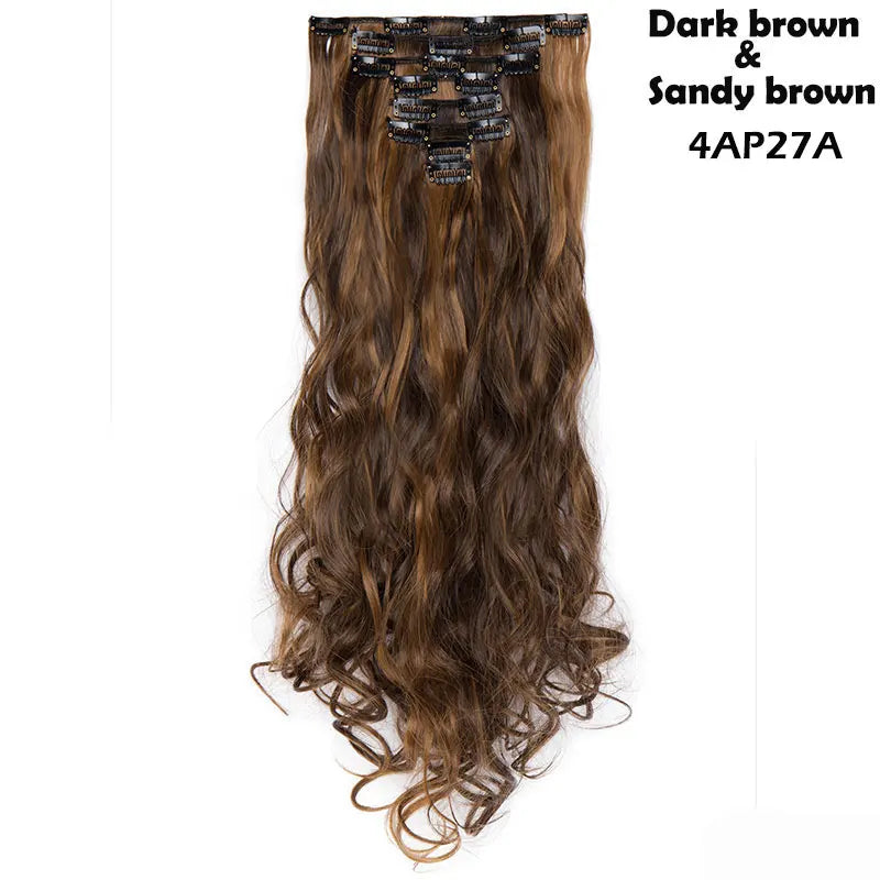 Noilite Synthetic G Pcs/Set Clip In On Hair