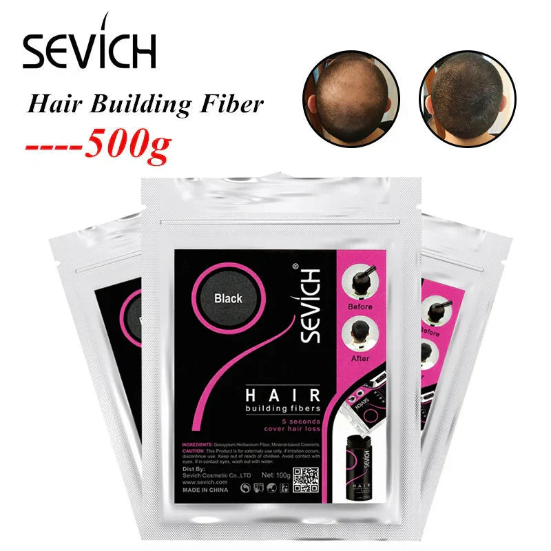 Sevich Color Hair Building Fiber Instant Thickening Hair