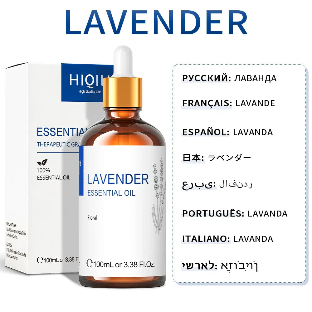 Hiqili Lavender Essential Oils For Diffuser Humidifier