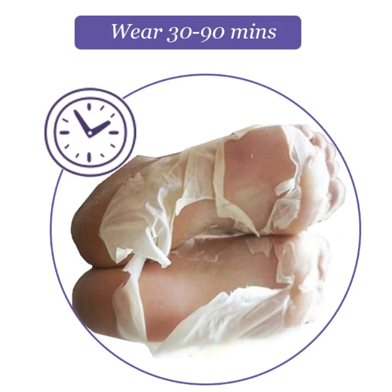Pair Baby Exfoliating Foot Mask Skin Peeling Dead