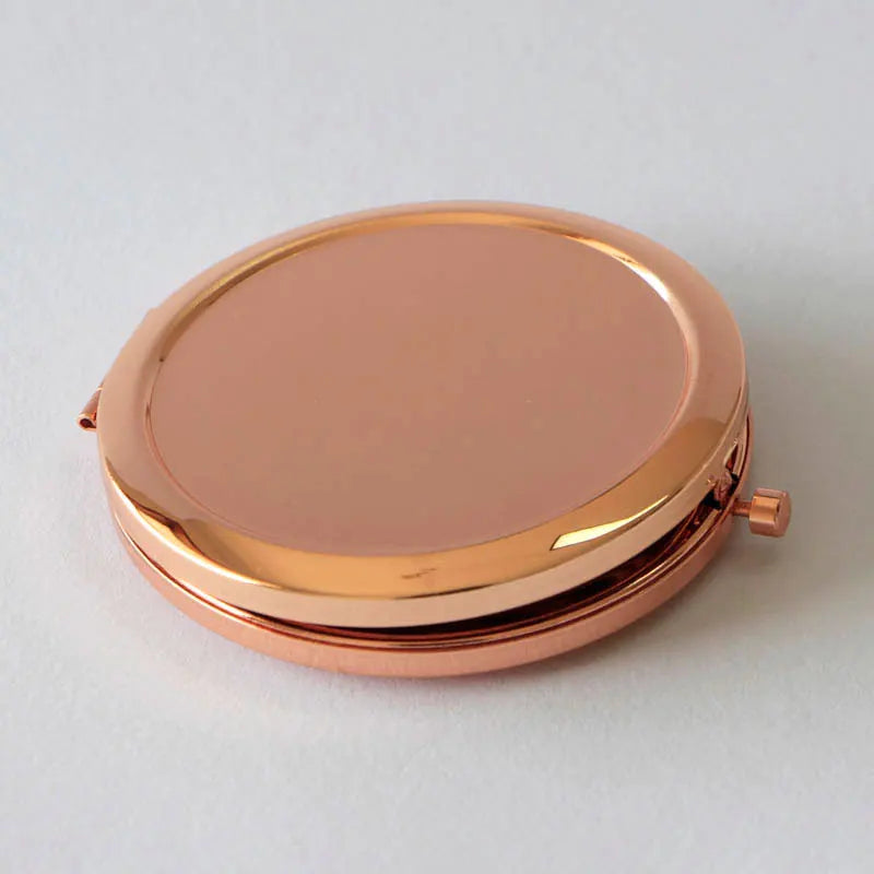 High Quality Plain Rose Gold Double Sided Travel