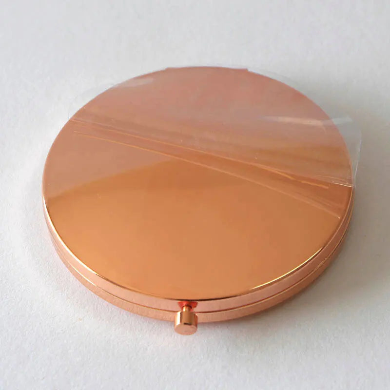 High Quality Plain Rose Gold Double Sided Travel
