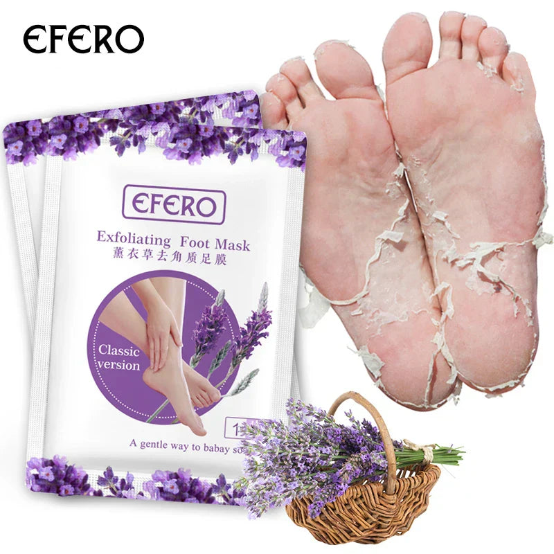 Pair Baby Exfoliating Foot Mask Skin Peeling Dead