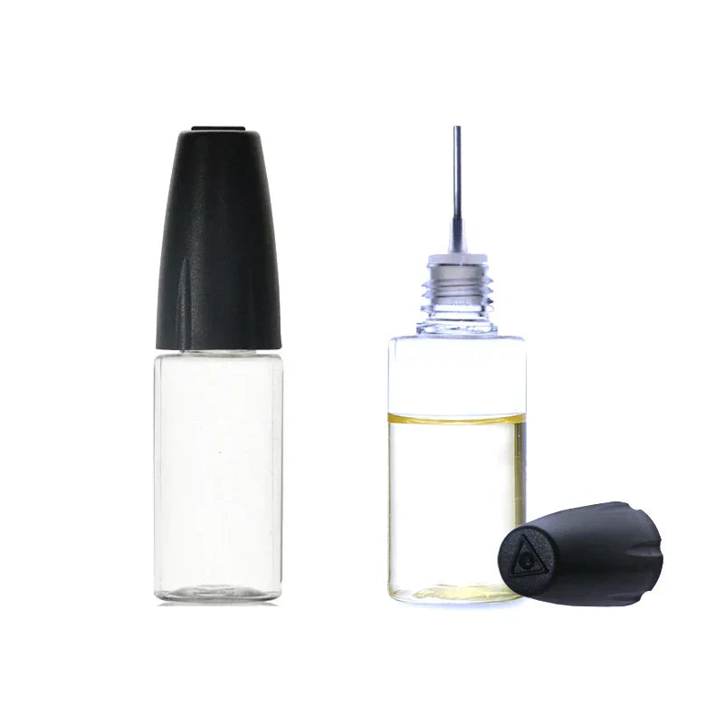 Pet Clear Vial With Long Thin Tip Dropper