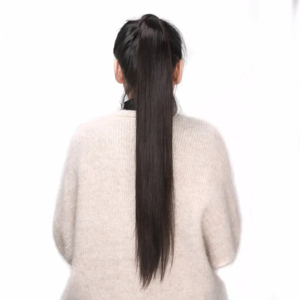 Human Hair Ponytail Brazilian Remy Ponytail