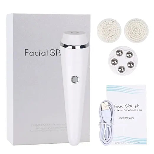 Facial Cleansing Brush Set
