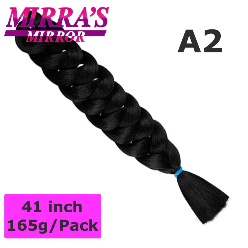 Mirra'S Mirror Packs Long Braiding Hair Jumbo Braid