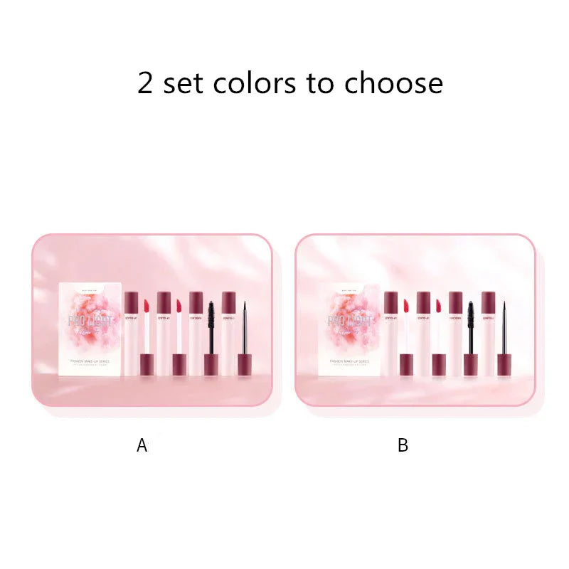 Cigarette Tube Makeup Combination Moisturizer Cosmetics Lipgloss Multiccolor