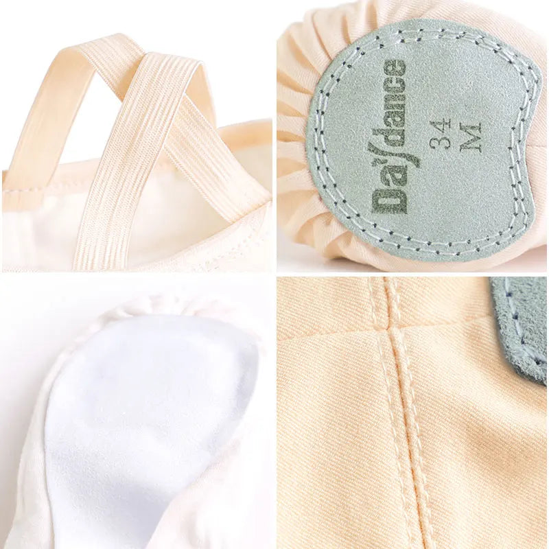 Professional Stretch Ballet Dance Shoes For Women Girls