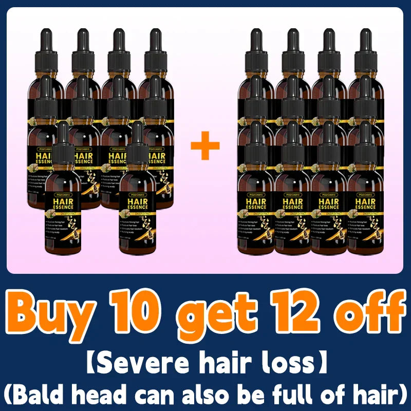 Hair Growth Oil,Effective Baldness Repair, Hereditary Hair Loss,