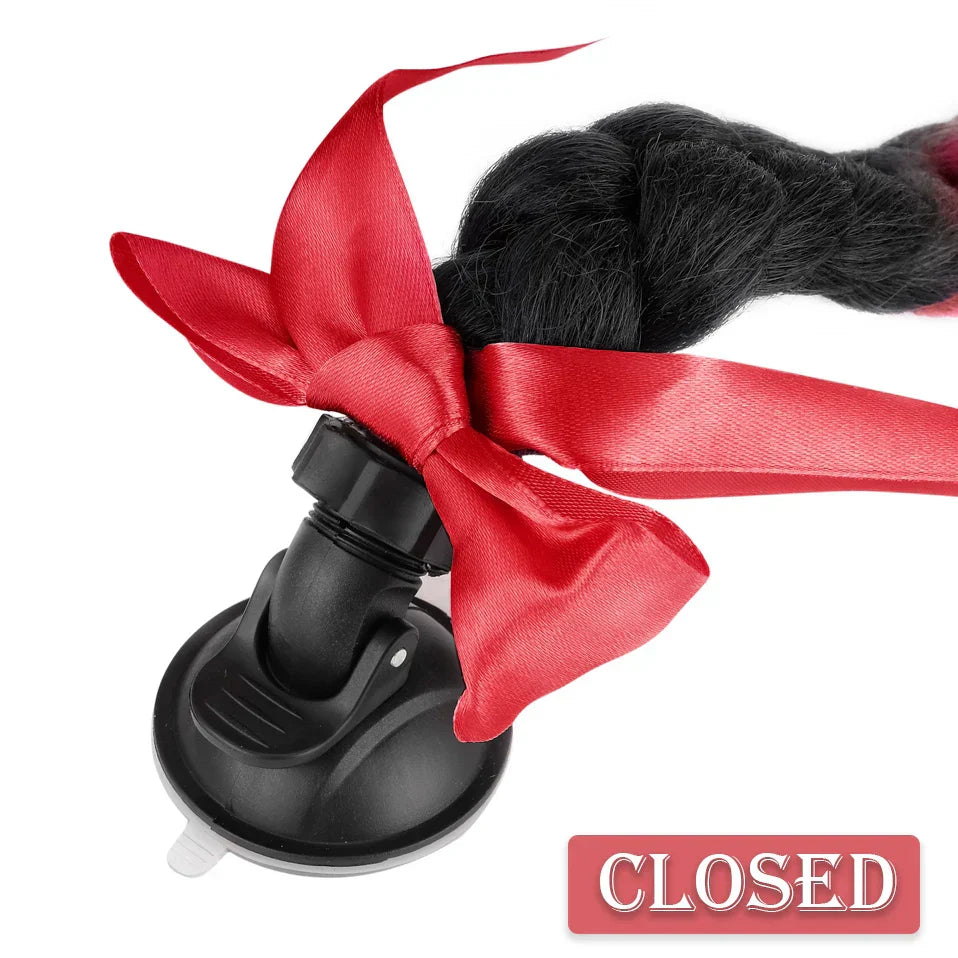 S-Noilite Synthetic New Arrival Helmet Hair Ponytail Braid