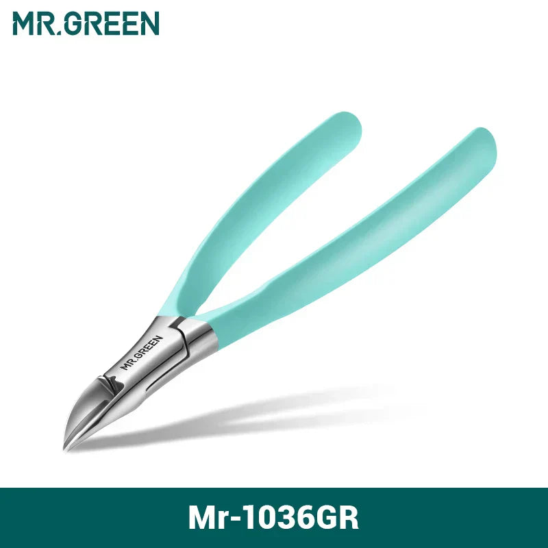 Mr.Green Ingrown Nail Clippers Toenail Cutter Stainless Steel