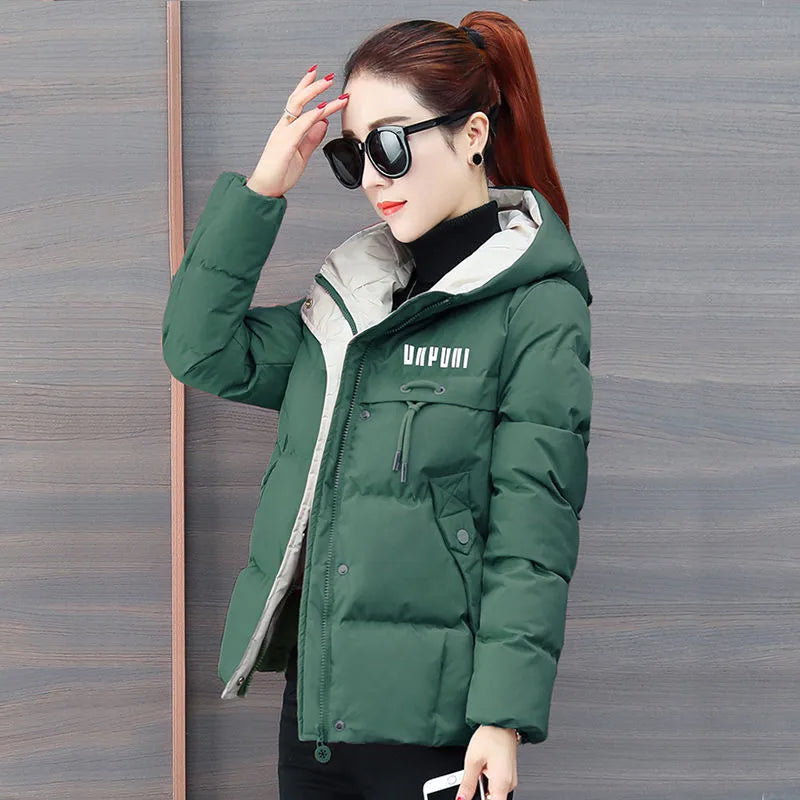 New Winter Jacket Women Parkas Hooded Thick Down