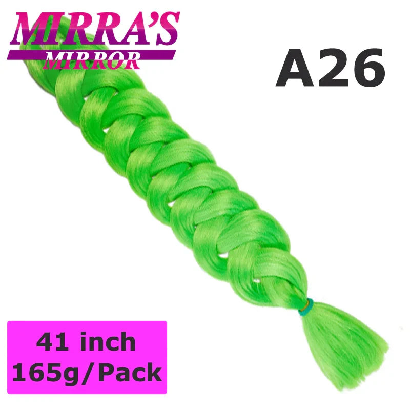 Mirra'S Mirror Packs Long Braiding Hair Jumbo Braid