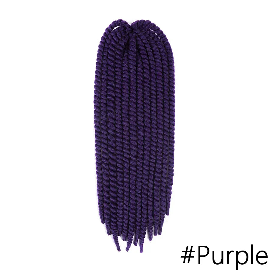 Yunrong Senegalese Twist Hair Jumbo Crochet Braids G