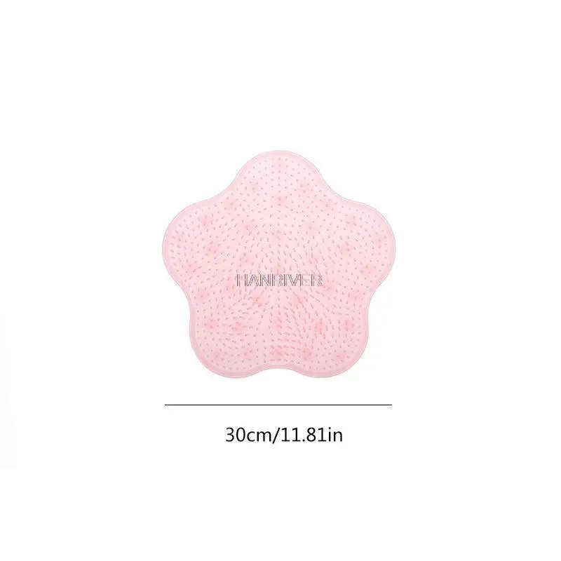 Silicone Bath Foot Massage Pad Mat Shower Back