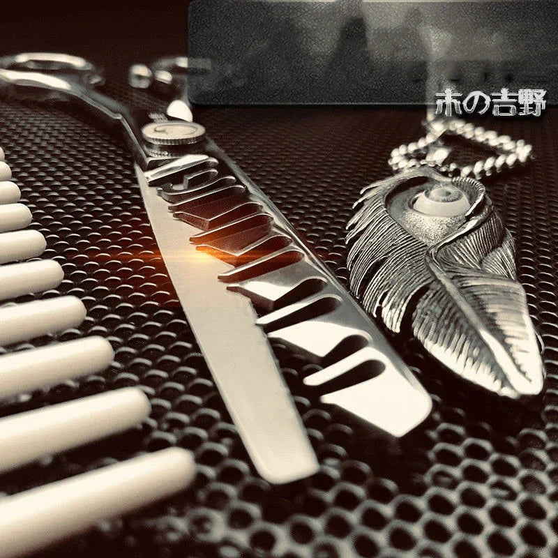 Professional Hair Salon Structure Scissors Set Cutting Barber