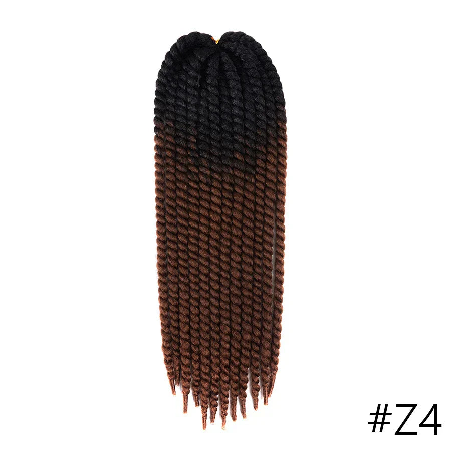 Yunrong Senegalese Twist Hair Jumbo Crochet Braids G
