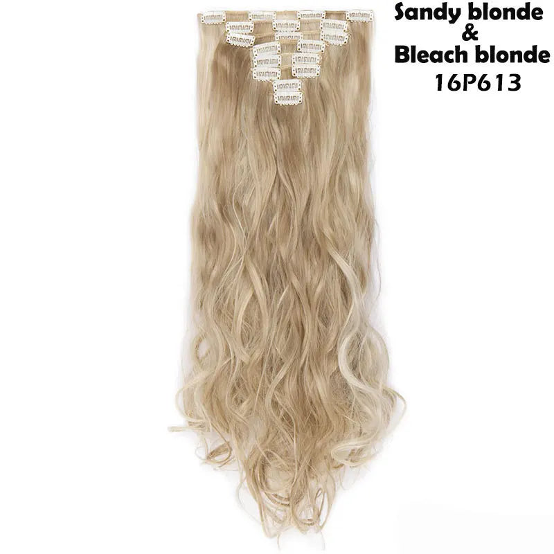 Noilite Synthetic G Pcs/Set Clip In On Hair