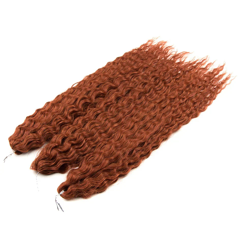 Ariel Hair Synthetic Twist Crochet Curly Hair Water