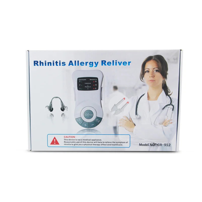Medical Laser Nose Rhinitis Allergy Reliever Treatment Anti-Snore