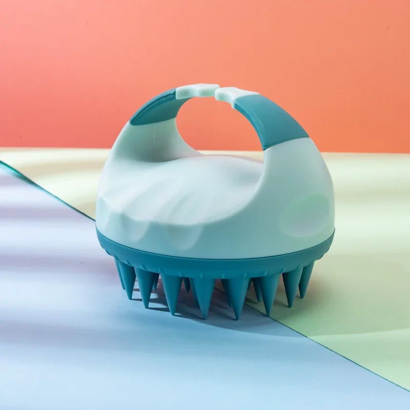 Head Massage Instrument Handheld Round Soft Scalp Massage