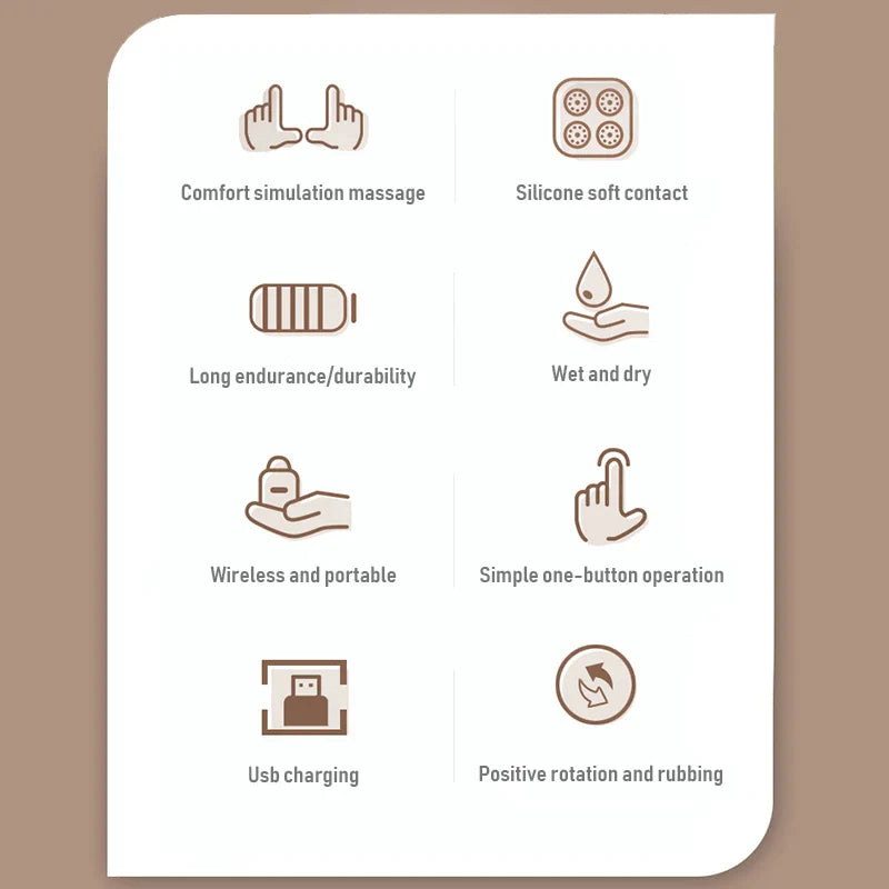 Head Massager Multi-Function Automatic Hair Massage Instrument Massage