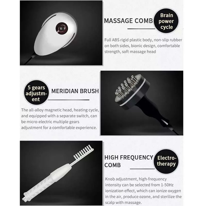 Head Skin Care Device Multifunctional Scalp Care Instrument