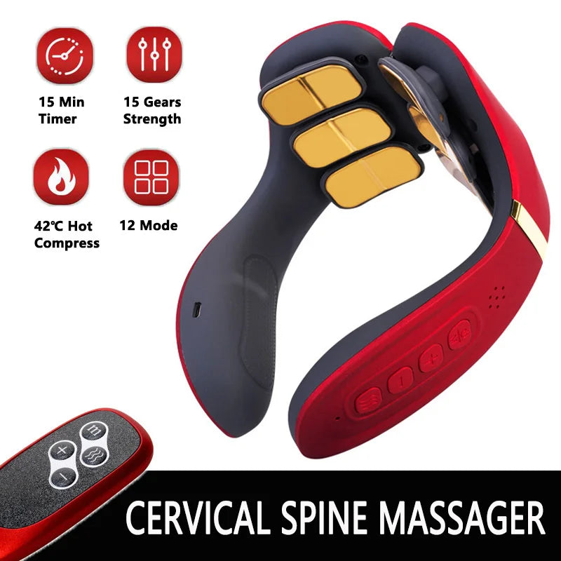 Heads Back And Neck Massager Gears