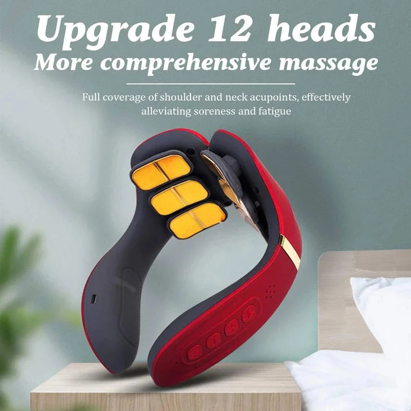 Heads Back And Neck Massager Gears