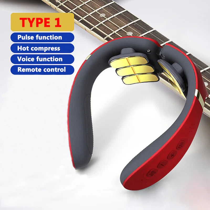 Heads Back And Neck Massager Gears