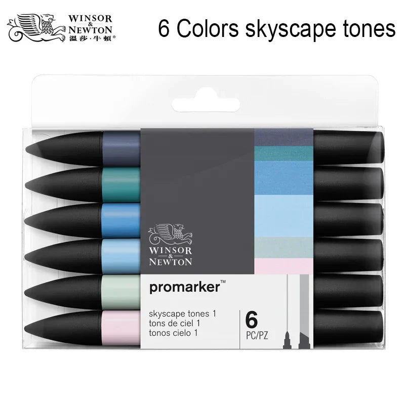 Winsor&Newton Colors Promarkers Alcohol Base Ink Twin