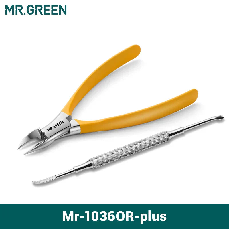 Mr.Green Ingrown Nail Clippers Toenail Cutter Stainless Steel