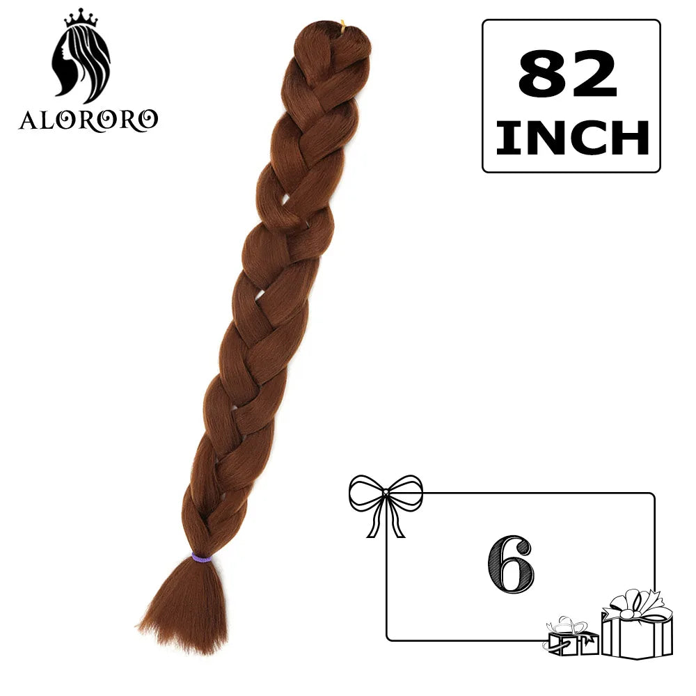 G Jumbo Braiding Hair Long Synthetic Crochet Hair
