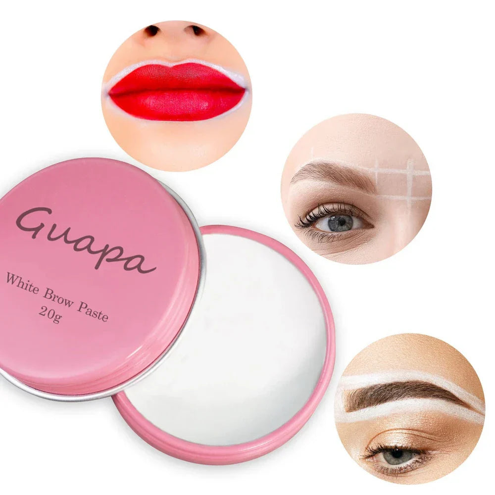 Highly Pigmented White Mapping Paste Microblading Eyebrows Shape