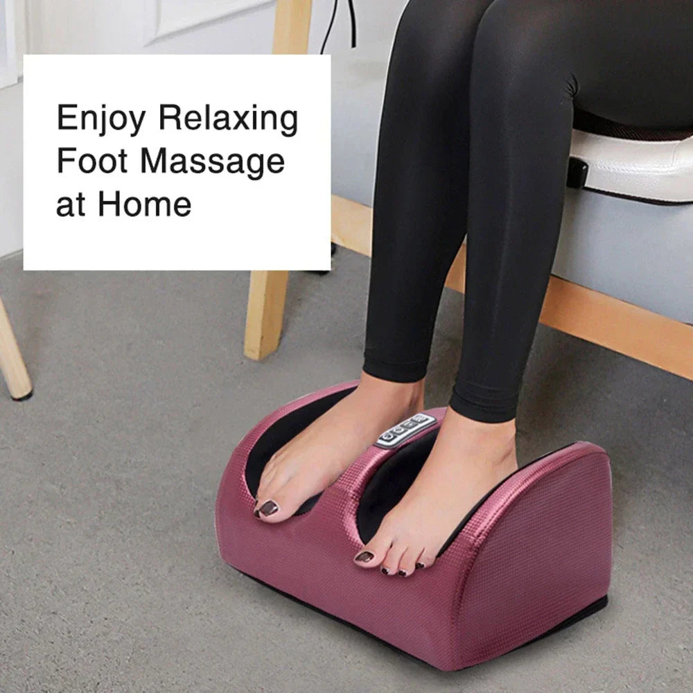 Hot Compression Electric Foot Massager Heating Therapy Shiatsu